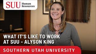 HR Working at SUU - Alyson King