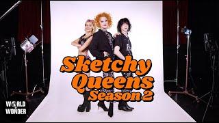 Jinkx Monsoon & Liam Krug are BACK | Sketchy Queens Season 2 Trailer 