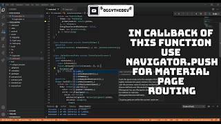 Routing between screens using MaterialPageRoute and NamedRoutes  in Flutter.