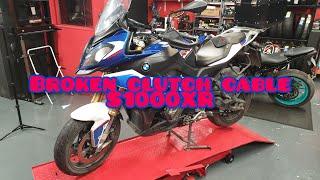 Bmw S1000XR Clutch cable replacement @ Mototuning 