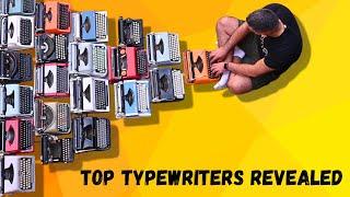 I tested more than 300 typewriter models & here're the TOP 10.