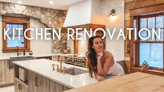 Kitchen Renovation & Life Update | Decorating and setting up our new rustic mediterranean kitchen