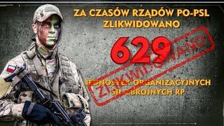 Apele nie pomogły. Rząd Donalda Tuska skasował 600 jednostek wojskowych