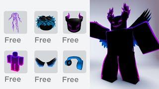 HURRY! GET NEW FREE 30+  PURPLE AND BLUE ITEMS IN ROBLOX NOW!  (2024)