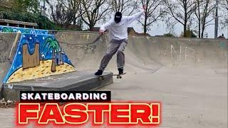 Skateboarding with SPEED 