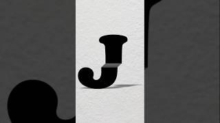 J Logo In CorelDRAW Ideas11 | CorelDRAW Tutorial | #shorts​ #yt​ #trending​