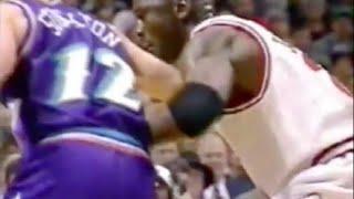 Michael Jordan Defense Highlights vs John Stockton - 1997 + 1998 NBA Finals