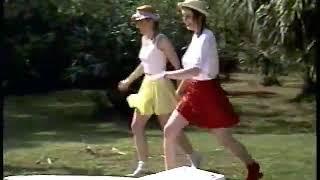 Backstage: Dawn and Amanda pool jump (1992)