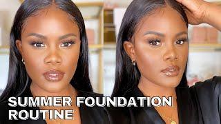 MY GO TO FULL COVERAGE SUMMER FOUNDATION ROUTINE | Ale Jay
