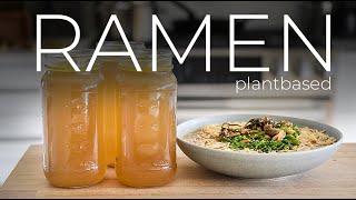 SOUP-ER tasty Vegetarian Ramen Broth Recipe to make today!