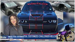 F***ING DISGUSTING | Hellcat Challenger STOLEN w/ Disabled Woman's Wheel Chair INSIDE!