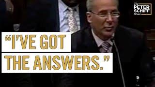 Peter Schiff Explains Insurance to A Congressman