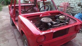 Как покрасить автомобиль дома/ How To Paint A Car Yourselfcar painting with his hands