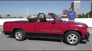 The Dodge Dakota Convertible Was a Bizarre Drop-Top Truck