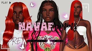 ️ NaVae Simms: Pretty Girl Lookbook 1.0 w/CC  #sims4cas #sims4content #speedcas #girlgamerchannel