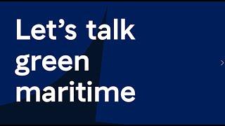 Let's talk green maritime | Business Norway