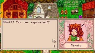 Stardew Valley - All Shane Divorce Events (Mod)