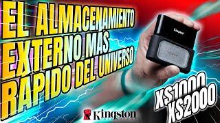 ESTO es INCREIBLE  El almacenamiento externo MAS RAPIDO del mundo!  Review kingston XS2000/XS1000.