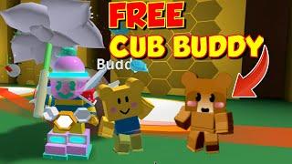 How to get a FREE CUB BUDDY (skin) in Bee Swarm Simulator (NO ROBUX)