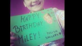 Polish Smilers for Miley - 21st BDay!