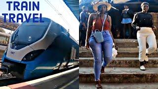 South Africa Today | Cheapest Mode of Travel  ( train ride)