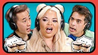 YouTubers React To Bongo Cat Meme Compilation