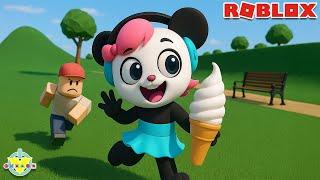 RUN COCO RUN! Kids Chase Me for Stealing Ice Cream! | Funny Roblox Gameplay