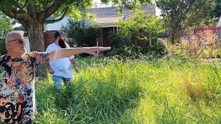 UNTIMELY DEATH left NOBODY to TAKE CARE of the LAWN - LEFT UNTOUCHED ALL YEAR