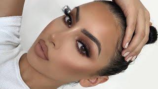 FULL COVERAGE SOFT GLAM SMOKEY EYE!