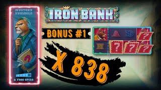 Заносы Недели.Iron Bank.TOP WINS CASINO