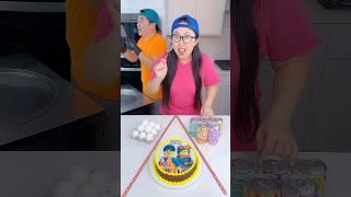 Lego cake vs Egg ice cream challenge! #lego #funny by Ethan Funny Family