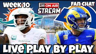 Los Angeles Rams vs Miami Dolphins Live Stream NFL Week 10