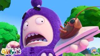 Stinky Summer Picnic | Oddbods | Moonbug No Dialogue Comedy Cartoons for Kids