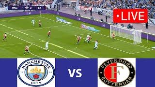 LIVE: Manchester City vs Feyenoord | Premier League I Man City Football Live Match Today I Pes 21