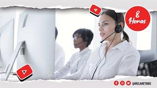  MELHOR SOM AMBIENTE DE CALL CENTER PARA ESTUDAR E TRABALHAR  RUÍDO DE ESCRITÓRIO  8 HORAS