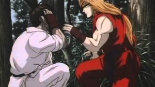 Street Fighter 2 The animated movie how ryu got his red headband