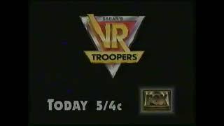 VR Troopers Fox Syndication Promo "The Couch Potato Kid"