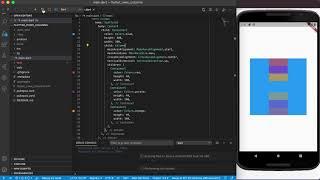 Flutter Basics - The Row and the Column Widgets