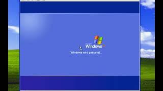 Windows XP Home Edition RTM Lite (German) on Virtual PC 2007 inside a Windows XP VM