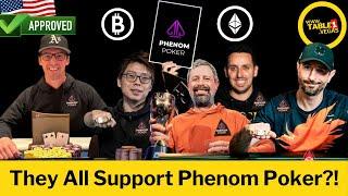 Famous Poker Ambassadors, But What Is "Phenom Poker"? Crypto Expert Helps Us Figure It Out!