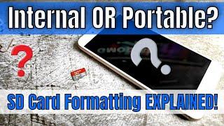 Micro SD Card as Internal or Portable Storage? - Best Phone Memory Formatting Options Explained