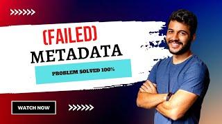 How to solved metadata not saved YouTube video upload problem by|Téchnical Shadab