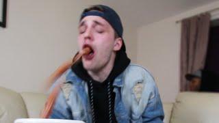 SWALLOWING 23 HOT DOGS WHOLE