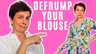 How To Wear Blouses Over 50 Without Looking Frumpy
