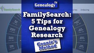 FamilySearch.org: 5 Tips for Free Genealogy Research (2020)
