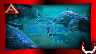 X Mosasaurus Taming & Underwater Breeding Pen | Ark Genesis Series EP32