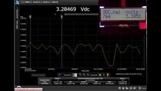 MCP3421 -  I2C ADC - ESP8266 Driver + LCD Display Print