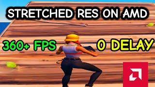 How To Get A STRETCHED RESOLUTION For AMD Graphics Cards (HUGE FPS BOOST)