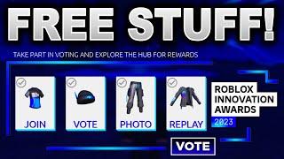 4 FREE ITEMS! GET Hex-Swift Beanie, Hexonoval Jacket /Joggers, Tee! (Roblox Innovation Awards 2023)