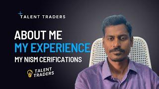 About Me Talent Traders | Experience | Financial Qualifications